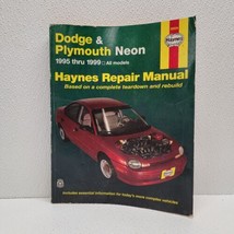 Haynes Automotive Repair Manual 1995-1999 Dodge Plymouth Neon 30034 - $9.59