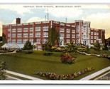 Centrale Alto Scuola Minneapolis Minnesota Mn Unp Wb Cartolina W20 - $3.36