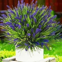 Artificial Plants Outdoor, 22 Pcs Fake Flowers Uv Resistant Outdoor Fake... - $30.99