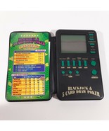 Las Vegas Casino Corner Electronic Handheld Game Blackjack And 5 Card Dr... - £7.03 GBP