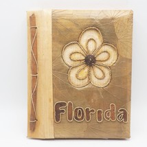 Florida Fiber Paper Photo Album Vacation Memories 10 Pages - $20.78