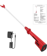 Rechargeable Cattle Prod Electric Livestock Prod Stick Waterproof Safety... - £68.49 GBP