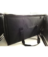 Insulated Bag Food Delivery Catering Tote Black Uber Eats Door Dash 22x14x15 NEW - $26.06