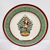 Sakura Debbie Mumm 12 Days of Christmas 9 Nine Ladies Dancing  Salad Pla... - $9.89
