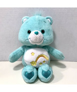 Care Bears 2002 Wish Bear Shooting Stars Mint Green Plush Stuffed Toy - £23.94 GBP