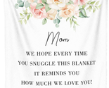 Mother&#39;s Day Gifts for Mom from Daughter Son, Blanket Flower Letter Flan... - $28.76