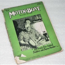 MOTORBOAT 12/10/25 ~ BUILDERS &amp; BUYERS ~ WOODEN BOATS / PLANS / VINTAGE ... - £27.90 GBP