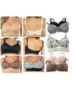 Wholesale Lot of 65 Rhonda Shear Molded Cup Bras w/Stretch Back Sizes Small - 2X - £352.64 GBP