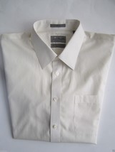 John W. Nordstrom Trim Fit Solids Men’s Dress Shirt Cornsilk 17.5 | 31 MSRP $145 - £35.55 GBP