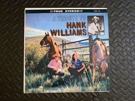 A Tribute To Hank Williams By Slim Boyd Record ALBUM-Cornet Records Cx-112 - £14.23 GBP