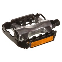 EVO Swivel Alloy Pedals Body: Aluminum, Spindle: Steel, 9/16&#39;&#39;, Silver, ... - £25.01 GBP