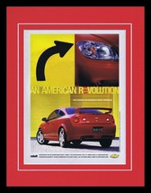 ORIGINAL Vintage 2005 Chevy Cobalt 11x14 Framed Advertisement - $34.64