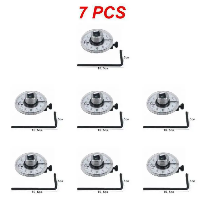 1~7PCS 360 Degree Torque Angle Gauge 1/2&quot; Torque Watch Scale And Adjusta... - $62.01