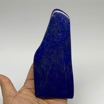 263.2g, 5.8&quot;x2.6&quot;x0.5&quot; Natural Half Sphere Lapis Lazuli from Afghanistan, B32914 - £83.68 GBP