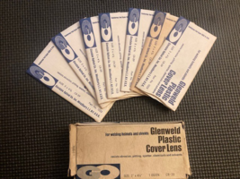 Welding Helmet Lens Covers Plastic 2&quot; x 4.25&quot; Glenweld 7 covers - $7.50