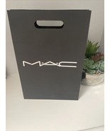 Authentic MAC Cosmetics Gift Shopping Paper Bag Black Logo 12.5 x 8.5 x 3 - £7.58 GBP