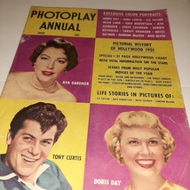 Photoplay Annual Magazine Book 1952 Doris Day Ava Gardener Liz Taylor Tony Curti - £10.12 GBP