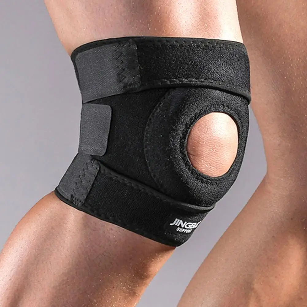 Sporting 1 Pc JINGBA Compression Knee Pads Knee Support Brace Sportings Workout  - £23.46 GBP