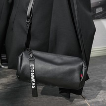 Fashion Barrel Shap Shoulder Bag Men Crossbody Bag Lightweight Sports Gym Bag Bu - £21.60 GBP