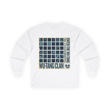 Wu-Tang Clan Long Sleeve Tee, Retro Hip Hop Shirt, Unisex Music Apparel ... - $21.40+