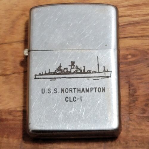 ZIPPO  U.S.S. NORTHAMPTON CLC-1 1954 Lighter - $299.00