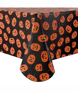 Halloween PEVA Tablecloth, Indoor &amp; Outdoor Decoration 60&quot; X 84&quot; Tossed ... - $295.44 MXN