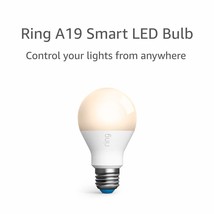 Ring A19 Smart Led Bulb, White (Bridge Required). - £35.17 GBP