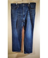 Levi&#39;s Means Jeans 559 Relaxed Fit Straight Leg Size 44x32 Blue Denim Pants - $28.13