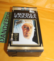 Lawrence Of Arabia 2 Tape VHS Movie 30th Anniversary Edition 1992 - £6.19 GBP