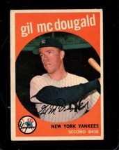 1959 TOPPS #345 GIL MCDOUGALD VG+ YANKEES *NY13305 - $4.41