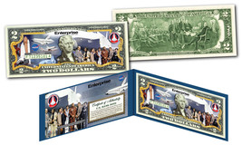 Space Shuttle Enterprise Missions Official U.S $2 Bill Nasa Feat. Star Trek Cast - £10.96 GBP