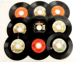 Statler Brothers, Lot of 9 Vintage 45 RPM Records, Mercury/Columbia, VG, R45-041 - £9.98 GBP