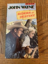 Riders Of Destiny VHS - £39.47 GBP
