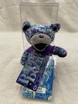 Liquid Blue Grateful Dead POPPA BEAR 1999 Bean Bear Collectible W/Tags &amp; Case - £22.25 GBP