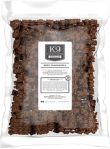 K9 Connoisseur Low to Odor Free Slow Roasted Beef Lung Bites for Dogs Made in US - £44.21 GBP