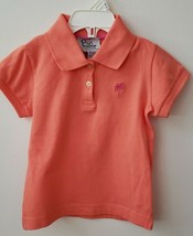 Lilly Pulitzer Coral Girls Polo Shirt Top NWT Size 4 - £13.68 GBP