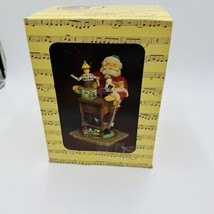 Enesco Small World Of Music Christmas Santa Wind Up Toys Box Holiday Rare - $93.50