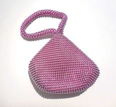 Sea Lily Iridescent Pink Pearl Dot Mini Cocktail Wristlet Bag - NEW MARK... - £15.76 GBP