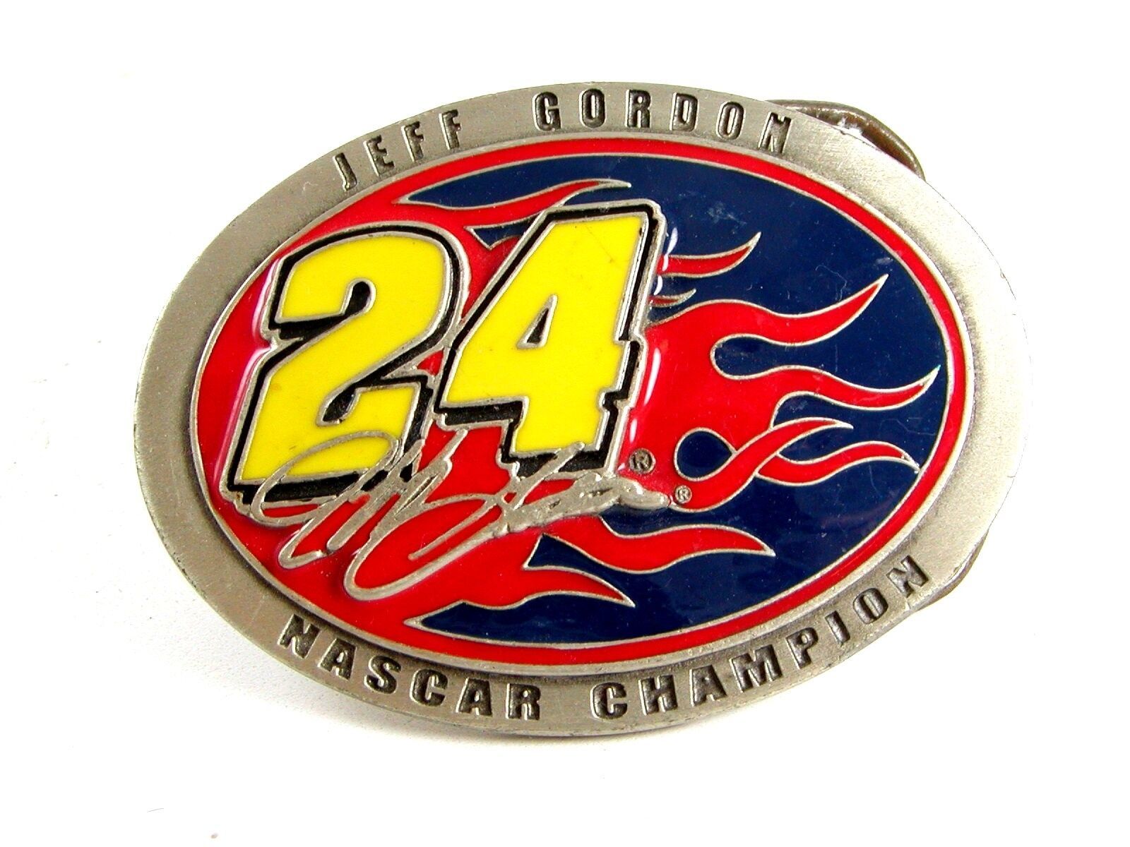 2006 Jeff Gordon Nascar Champion Pewter Belt Buckle 12112013rc - $34.64