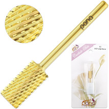 Usa High Quality Nail Carbide Bit 3/32 Electric Drill Gold Color Xc Extr... - £12.67 GBP