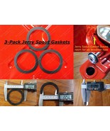 3 Jerry NEW SPOUT GASKETS Blitz Metal Gas Can Spout GSKT 5 Gallon Milita... - $14.27 CAD