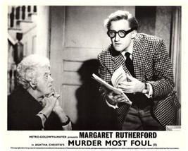Murder Most Foul 1964 Margaret Rutherford as Miss Marple Ron Moody 8x10 photo - £7.66 GBP