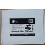 SIIG DisplayPort 2-Port KVM Switch 2 x 1 USB 02-1530A - $846.75 MXN