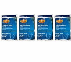 12 Royal Upright Type B Vacuum Cleaner Allergy Bags, Top Full Vacuum Cle... - $26.96