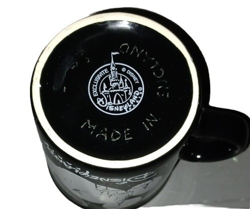 Disneyland Paris Mickey Mouse Silhouette Tinker Bell Castle Black Cup Mug Item image 5