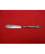 Japanese by Unknown Sterling Silver Butter Spreader Flat with Irises Flo... - €76,18 EUR