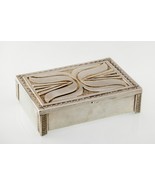 Kenneth Begay Unterzeichnet Navajo Sterlingsilber Zigarette Box Weiß Hog... - $23,263.92 CAD