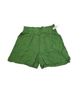 GoodThreads Women M Paper Bag Elastic Waist Shorts Viscose - $14.48 CAD