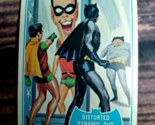 1966 Batman Card Topps Blue Bat Distorted Dynamic Duo 20B HIGH GRADE EX - $34.60