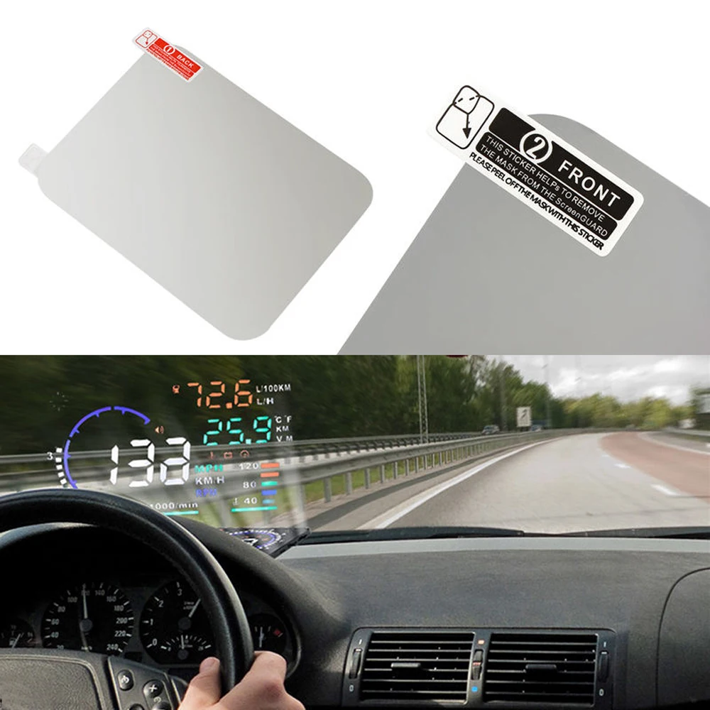 Car HUD Reflective Film Head Up Display Protective Reflective Sticker Screen Con - £62.31 GBP